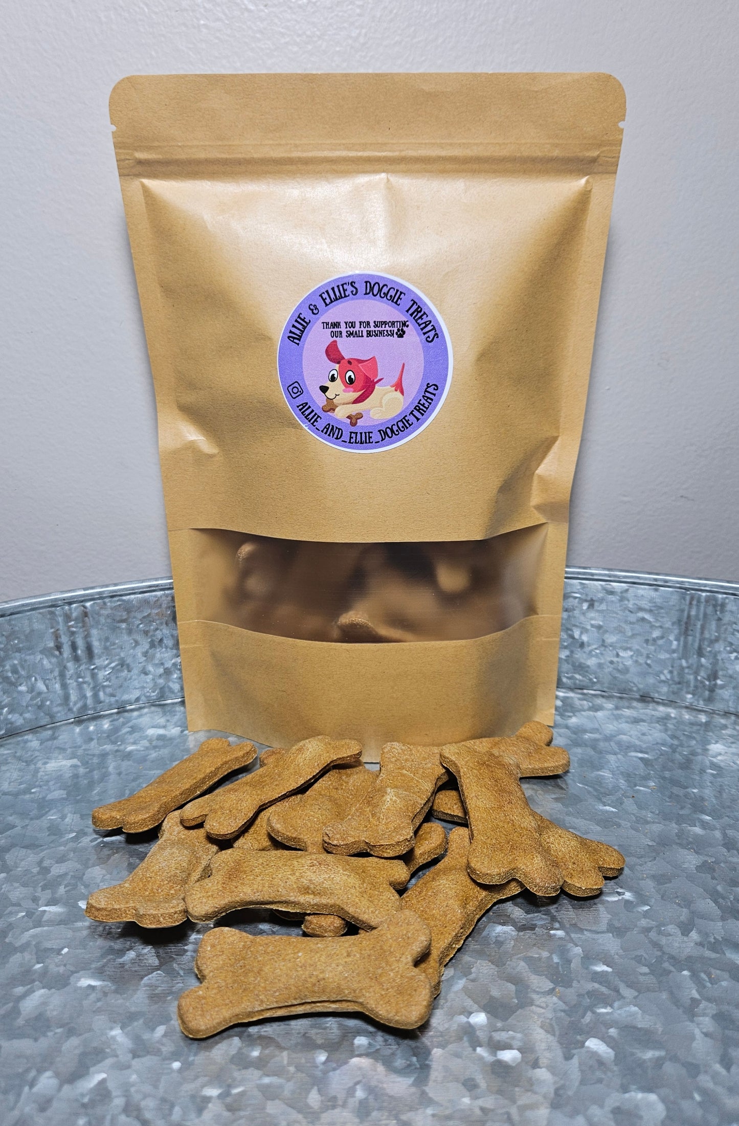 Organic dog treats.