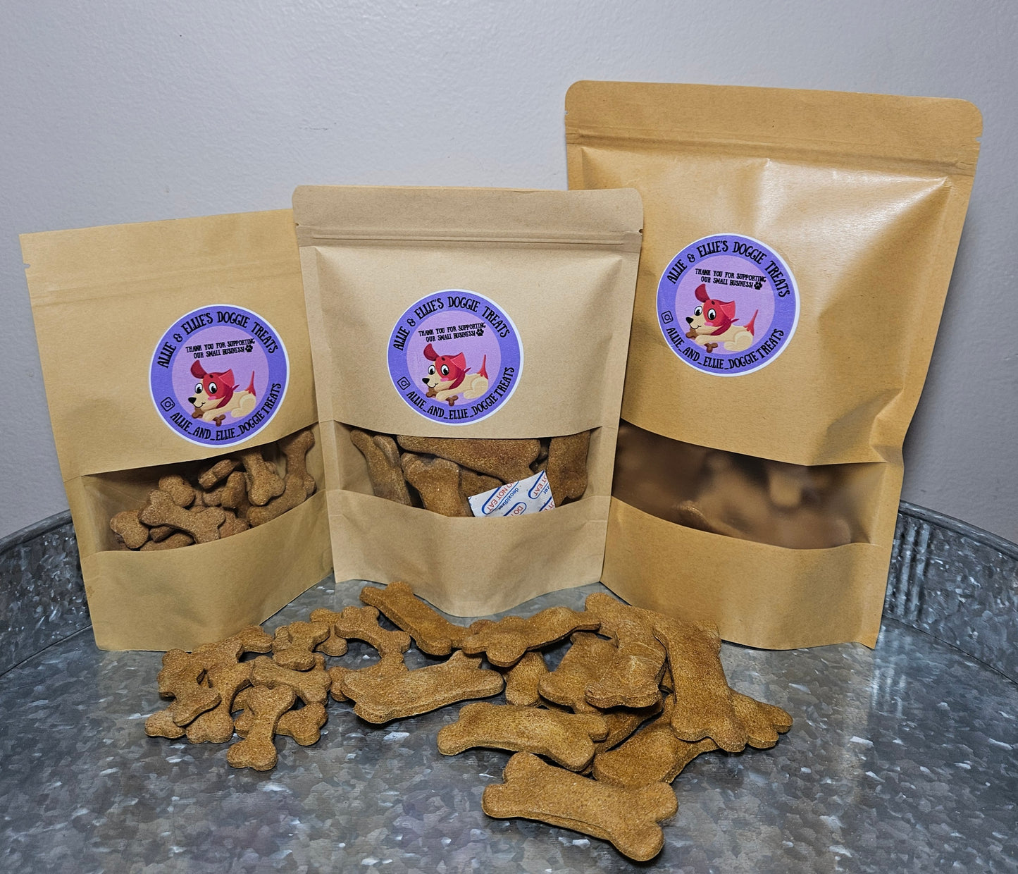 Organic dog treats.